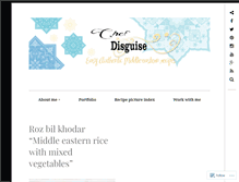 Tablet Screenshot of chefindisguise.com